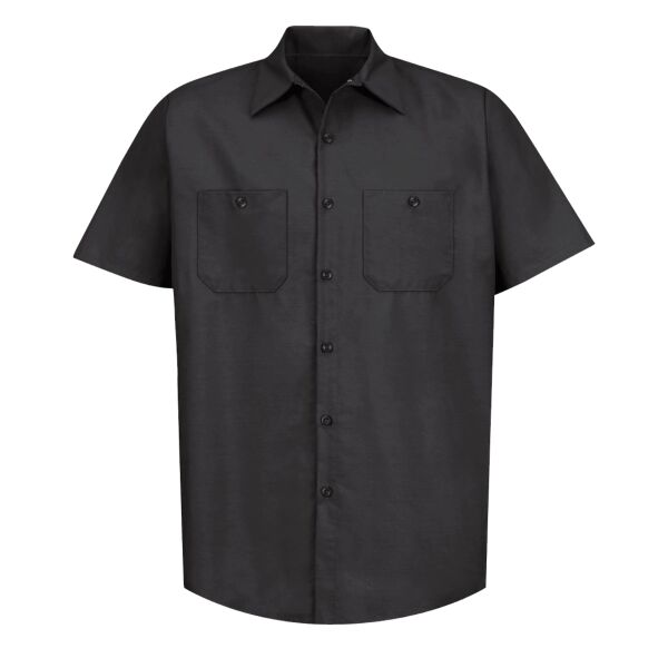 Men's Industrial Short Sleeve Work Shirt Thumbnail