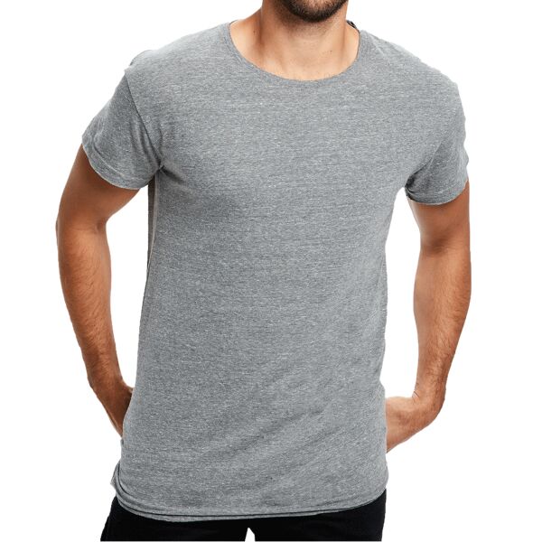 Men's USA Made Curved Hem Triblend T-Shirt Thumbnail